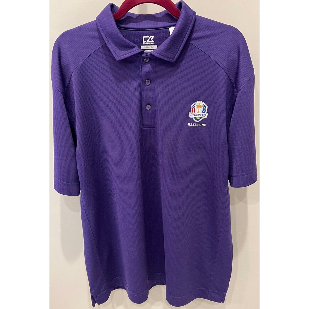 Hazeltine National Golf Club 2016 Ryder Cup Cutter & Buck Golf Shirt Men's Large